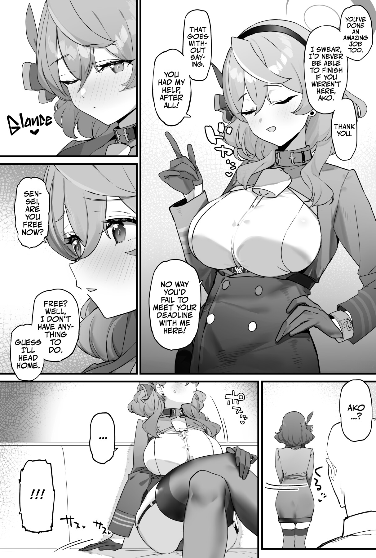 Hentai Manga Comic-Lovey-Dovey Sex With Ako + Extras-Read-3